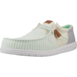 Buty HEY DUDE WALLY TRI NU PREP Zielony. Zielone trekkingi męskie Hey dude, trekkingowe. Za 248.99 zł.