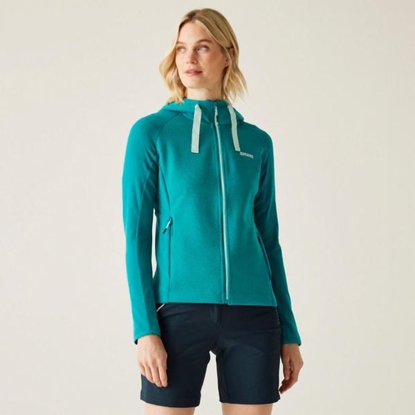 Bluza damska z kapturem Regatta Vatana. Niebieskie bluzy damskie Regatta, m, bez wzorów, z elastanu, z kapturem. Za 211.00 zł.