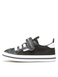 Geox Sneakersy Jr Ciak Girl J3504I01054C9999 M Czarny. Czarne buty sportowe dziewczęce Geox, bez wzorów, ze skóry, bez zapięcia. Za 139.99 zł.