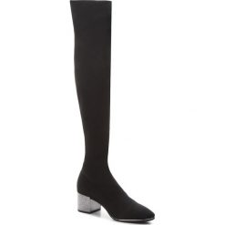 Muszkieterki SCA'VIOLA - B-89 Black. Czarne kozaki damskie Sca'viola, z materiału. Za 399.00 zł.