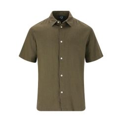 Koszula Cruz Micky. Zielone koszulki sportowe męskie CRUZ, bez wzorów, bez kołnierzyka, bez ramiączek. Za 178.00 zł.