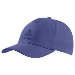 Czapka z daszkiem unisex ODLO Performance Snapback. Fioletowe czapki i kapelusze damskie Odlo, bez wzorów, sportowe. Za 159.99 zł.