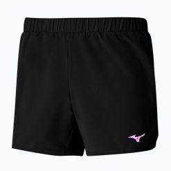 Spodenki do biegania damskie Mizuno Aero 4.5". Czarne szorty sportowe damskie Mizuno, bez wzorów, sportowe, do biegania. Za 65.99 zł.