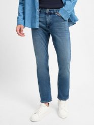 BOSS Orange Dżinsy - Delaware Bo Compass Mężczyźni Bawełna niebieski, 38-32. Niebieskie jeansy męskie Boss Orange, klasyczne. Za 549.95 zł.