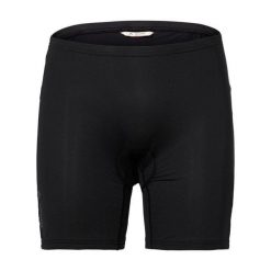 Spodenki rowerowe VAUDE TP'. Czarne szorty męskie Vaude, m, bez wzorów, z elastanu. Za 248.00 zł.