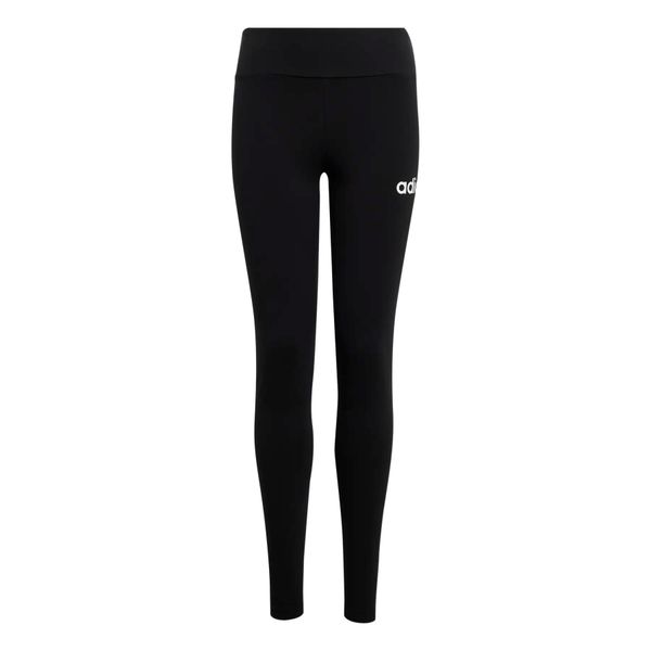 Legginsy dziewczęce adidas Essentials. Czarne legginsy dla dziewczynek Adidas, bez wzorów, z bawełny, długie. Za 98.45 zł.