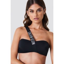 Calvin Klein Góra bikini Strap Bandeau-RP - Black. Bikini damskie marki Calvin Klein. Za 222.95 zł.