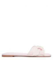Aldo Klapki Rhuli 14297695 Różowy jasny. Czerwone klapki damskie Aldo, bez wzorów, z materiału, bez obcasa. Za 249.99 zł.