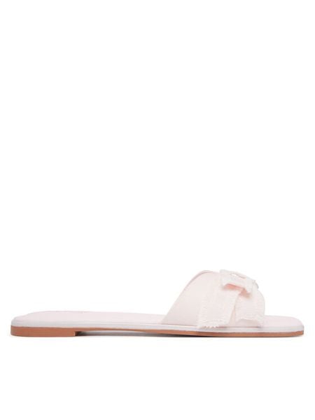 Aldo Klapki Rhuli 14297695 Różowy jasny. Czerwone klapki damskie Aldo, bez wzorów, z materiału, bez obcasa. Za 249.99 zł.