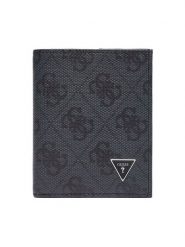 Guess Portfel SMVELE LEA04 Czarny. Czarne portfele męskie Guess, z aplikacjami, ze skóry. Za 264.99 zł.