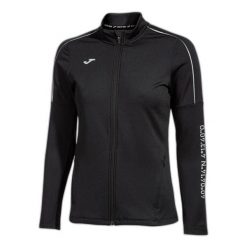 Bluza do biegania damska Joma R-City Full Zip. Czarne bluzy damskie Joma, xl, bez wzorów, z elastanu, bez kaptura. Za 159.99 zł.