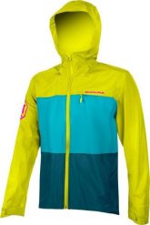 Kurtka nieprzemakalna Endura Singletrack II. Zielone kurtki męskie ENDURA, xl, bez wzorów, z tkaniny, bez kaptura. Za 601.99 zł.