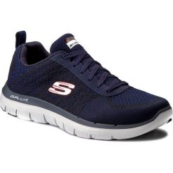 Buty SKECHERS - Golden Point 52182/NVRD Navy/Red. Niebieskie buty sportowe męskie Skechers, z materiału. W wyprzedaży za 219.00 zł.