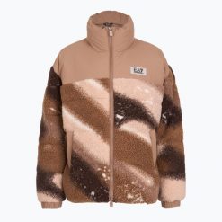 Kurtka damska EA7 Train Contemporary Sport Medium Padded. Brązowe kurtki sportowe damskie EA7 Emporio Armani, l, bez wzorów, z materiału, bez kaptura. Za 849.99 zł.