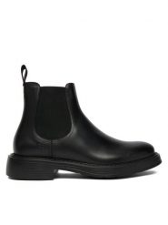 Fabi Sztyblety FU1252 Czarny. Czarne botki męskie Fabi, bez wzorów, ze skóry, bez zapięcia. Za 1,889.00 zł.