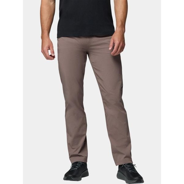 Spodnie męskie Columbia Roc 5 Pocket. Brązowe spodnie materiałowe męskie Columbia, m, bez wzorów. Za 449.00 zł.