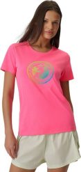 4f Koszulka damska 4F F2718 fuksja 4FWSS26TTSHF2718 55S 2XL. Czerwone t-shirty damskie 4f, s, bez wzorów, bez kołnierzyka. Za 64.78 zł.