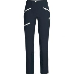MAMMUT Spodnie Alpin Softshell dla kobiet Eisfeld Advanced. Czarne spodnie sportowe damskie Mammut, bez wzorów, z softshellu, trekkingowe. W wyprzedaży za 1,185.95 zł.