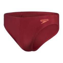 Slipy kąpielówki męskie Speedo Solar Brief. Czerwone kąpielówki męskie Speedo, m, bez wzorów, z lycry, do pływania. Za 101.98 zł.