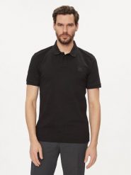 Boss Polo Passenger 50507803 Czarny Slim Fit. Czarne koszulki polo męskie Boss, m, bez wzorów, z bawełny, bez ramiączek. Za 279.99 zł.