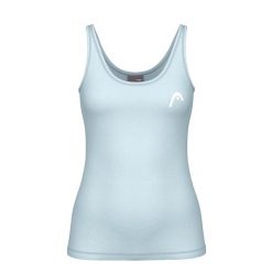 SPIRIT II Tank Top Women. Niebieskie koszulki sportowe damskie Head, bez wzorów, sportowe, bez kołnierzyka. Za 189.00 zł.