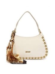 Just Cavalli Torebka 80RA4BF6 ZSB81 Écru. Torebki do ręki damskie Just Cavalli, bez wzorów, ze skóry, bez dodatków. Za 759.99 zł.