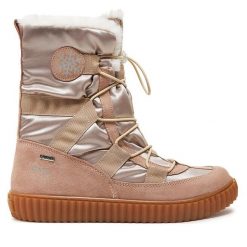 Śniegowce Primigi. Czerwone śniegowce dziewczęce Primigi, z gore-texu, bez zapięcia. Za 549.99 zł.