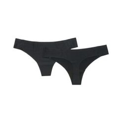 Stringi damskie Athlecia Alax (x2). Czarne stringi damskie Athlecia, s, bez wzorów, z elastanu. Za 110.00 zł.