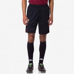 Szorty Metz Ahorazip Pro 8 2024/25. Czarne krótkie spodenki sportowe męskie Kappa, s, bez wzorów, do piłki nożnej. Za 193.00 zł.