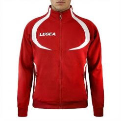 Kurtka Damska Biegowa Tokyo Oddychający Poliester Czerwono-Biały. Białe kurtki sportowe damskie Legea, xl, bez wzorów, z bawełny, bez kaptura, do biegania. Za 64.00 zł.