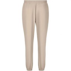 Damskie spodnie dresowe Athlecia Guyana. Brązowe spodnie sportowe damskie Athlecia, bez wzorów, z dresówki, na fitness i siłownię. Za 246.50 zł.