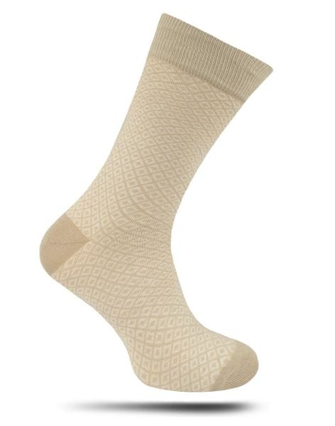 Bawełniane Skarpetki Chattier - Beż, Regularny Wzór. Skarpety męskie Chattier, bez wzorów, z bawełny. Za 19.90 zł.