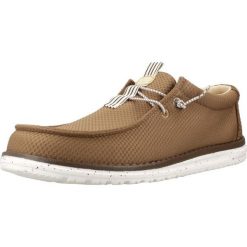 Buty HEY DUDE WALLY MESH NEUTRALS Brązowy. Brązowe trekkingi męskie SENZA MARCA, trekkingowe. Za 279.99 zł.