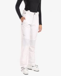 Damskie spodnie narciarskie typu softshell Kilpi DIONE-W. Białe spodnie snowboardowe damskie Kilpi, na zimę, m, bez wzorów, z materiału, narciarskie. Za 344.59 zł.