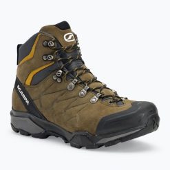 Buty trekkingowe męskie SCARPA ZG Trek GTX cypress/sulphur. Zielone trekkingi męskie Scarpa, trekkingowe. Za 869.99 zł.