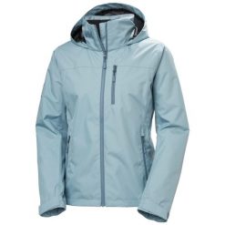 Bluza damska z kapturem Helly Hansen Crew MidL 2.0. Niebieskie bluzy sportowe damskie Helly Hansen, bez wzorów, z kapturem. Za 791.00 zł.