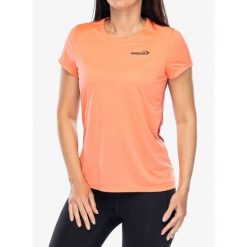 Koszulka biegowa damska Inov-8 Performance Short Sleeve. Zielone koszulki sportowe damskie Inov-8, bez wzorów, bez kołnierzyka, bez ramiączek. Za 180.99 zł.
