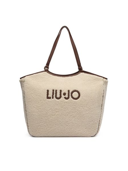 Liu Jo Torebka AF6117 E1163 Beżowy. Brązowe torebki do ręki damskie Liu Jo, bez wzorów, bez dodatków. Za 559.99 zł.