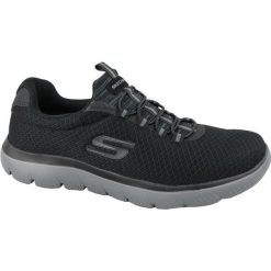 Buty sportowe Sneakersy męskie, Summits. Czarne buty sportowe męskie Skechers, z materiału, bez zapięcia, trekkingowe. Za 259.00 zł.