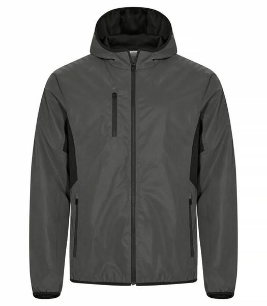 Clique Kurtka wiatrówka Willmar odblaskowa – Reflective grey. Szare kurtki męskie CLIQUE, l, bez wzorów, z kapturem. Za 401.50 zł.