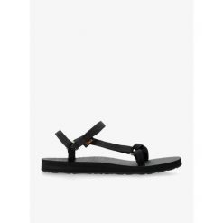 Sandały turystyczne damskie Teva Original Universal Slim. Czarne obuwie sportowe damskie Teva, bez wzorów, trekkingowe. Za 198.99 zł.