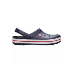 Tong Femme Tong Crocs Bleu Bleu. Czerwone klapki damskie Crocs, bez wzorów, z materiału, bez obcasa. Za 292.00 zł.