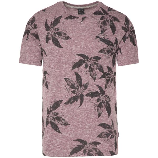 Koszulka męska z krótkim rękawem Protest ORGAN, t-shirt. Czerwone t-shirty męskie Protest, l, bez wzorów, bez kołnierzyka. Za 139.12 zł.