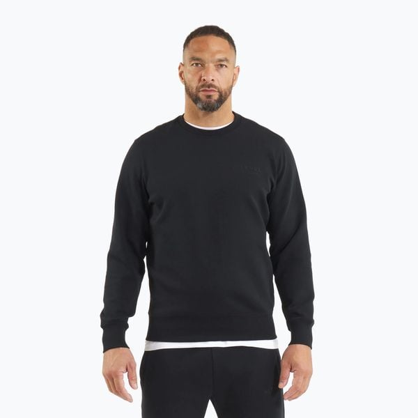 Bluza męska Pitbull Sampson Crewneck Sweatshirt. Czarne bluzy męskie PITBULL, m, bez wzorów, z bawełny, bez kaptura, na fitness i siłownię. Za 187.49 zł.