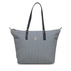 Torebka Tommy Hilfiger. Niebieskie torebki do ręki damskie Tommy Hilfiger, bez wzorów, bez dodatków. Za 529.99 zł.