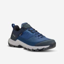 Buty turystyczne męskie Quechua MH500 wodoodporne. Niebieskie trekkingi męskie QUECHUA, trekkingowe. Za 299.99 zł.