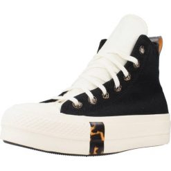 Buty Converse Chuck Taylor All Star Lift Platform Czarny/Brązowy. Brązowe trampki i tenisówki damskie Converse, bez wzorów, z tkaniny, retro, bez zapięcia. Za 267.99 zł.