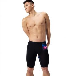 Kąpielówki męskie spodenki kąpielowe Speedo Jammer Placement Printed. Czarne kąpielówki męskie Speedo, m, bez wzorów. Za 191.98 zł.