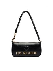 LOVE MOSCHINO Torebka JC4132PP1PL1100A Czarny. Czarne torebki do ręki damskie Love Moschino, bez wzorów, ze skóry, bez dodatków. Za 879.99 zł.