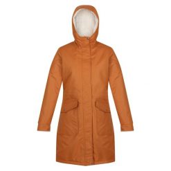 Kurtka Parka Ocieplana Przeciwdeszczowa Damska Romine. Zielone kurtki damskie Regatta, xl, bez wzorów, bez kaptura. Za 152.99 zł.